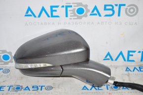 Right side mirror complete Ford Fusion mk5 13-20 7 pins, turn signal, heating, graphite