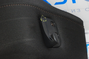 Airbag airbag seat rear right Toyota Camry v70 18-24 cloth black, belt retainer defect