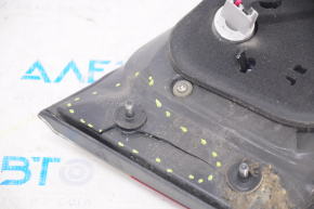 Inner lamp trunk lid right Lexus ES300h ES350 13-15 prerest, cracked housing