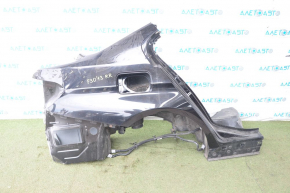 Quarter wing rear right BMW 3 F30 12-18 black, dent