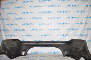 Rear bumper bare Ford Fusion mk5 13-18 scratches, graphite