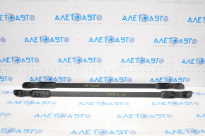 2 x Longitudinal Roof Rails for Jeep Patriot 11-17 Black