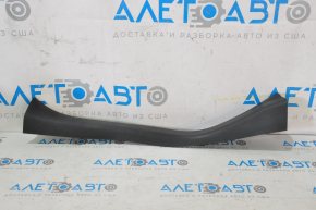 Door sill trim rear right Nissan Leaf 13-17 black, broken fastening