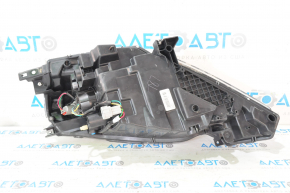 Headlight front right bare Nissan Leaf 13-14 halogen, without fastening, blue cap, sand