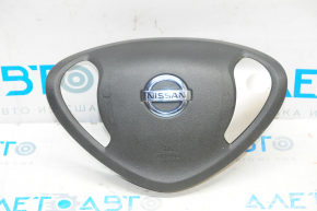 Airbag in steering wheel driver Nissan Leaf 13-15 black