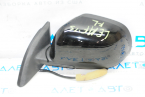 Left side mirror complete Nissan Leaf 13-17 5 pins, heated, black KH3