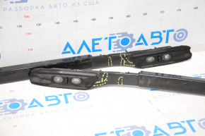 Roof rails 2pcs Infiniti FX35 FX45 03-08 black, missing 3 pads, cracks in fasteners