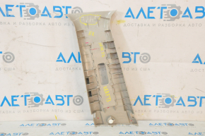 Upper center pillar trim belt right Nissan Leaf 13-17 gray, broken crepe, scratches