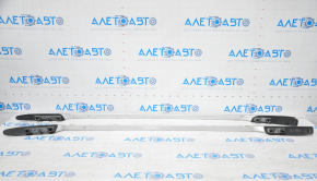 Roof rails complete with pads Nissan Rogue 14-20 broken pad mounts