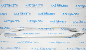 Roof rails complete with pads Nissan Rogue 14-20 no 1 pad, paint peeled off fasteners