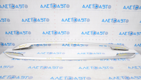 Roof rails complete with pads Nissan Rogue 14-20 broken pad mounts