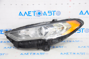 Front left headlight complete Ford Fusion mk5 17-20 halogen, with DRL