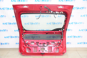 Naked trunk door with glass Toyota Prius 30 10-11 red 3R3, with two glasses