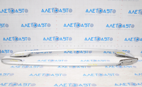 Roof rails complete with pads Nissan Rogue 14-20 no 1 pad, pad fasteners broken