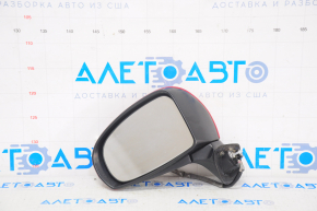 Left side mirror assembly Toyota Prius 30 10-14 5 pins, red