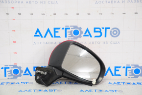 Side mirror right assembly Toyota Prius 30 10-15 5 pins, red