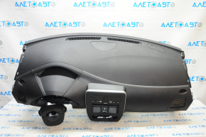 Torpedo front panel with AIRBAG Nissan Leaf 11-13 black