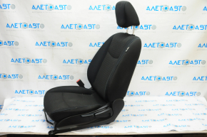 Driver's seat Nissan Leaf 13-13 without airbag, mechanical, heating, cloth black