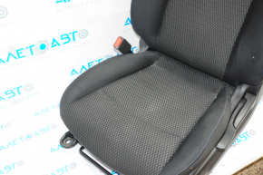 Driver's seat Nissan Leaf 13-13 without airbag, mechanical, heating, cloth black