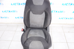 Driver's seat Jeep Cherokee KL 14-15 without airbag, electric, cloth black with gray inserts, for dry cleaning