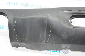 Rear bumper lip Mini Cooper F56 3d 14-21 prerest, structure, pressed, scratches