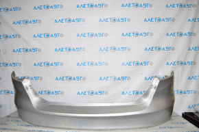 Rear bumper bare Ford Focus mk3 15-18 rest 4d silver, scratches