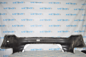 Rear bumper bare Ford Focus mk3 15-18 rest 4d silver, scratches