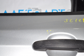 Door assembly rear left Ford Focus mk3 11-18 silver UX, bumps, broken glass, mechanical window lifter