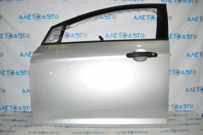 Door assembly front left Ford Focus mk3 11-18 silver UX, bumps, broken glass