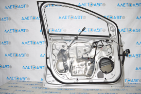 Door assembly front left Ford Focus mk3 11-18 silver UX, bumps, broken glass