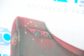 Left threshold Toyota Prius 30 10-15 red, crack in fastening