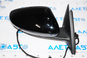 Right side mirror complete VW Passat b7 12-15 USA type as b8 6 pins, turn signal, black, heated