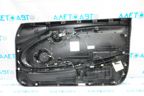 Door trim card front left Mini Cooper F56 3d 14-23 black rubber, rubber armrest