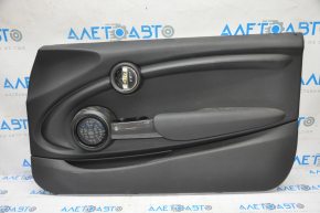 Door trim card front right Mini Cooper F56 3d 14-23 black rubber, rubber armrest