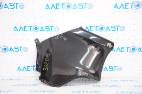 Bumper rear bare left fang Jeep Cherokee KL 14-18 black PXR