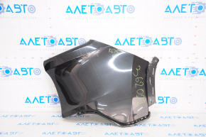 Bumper rear bare right fang Jeep Cherokee KL 14-18 black PXR
