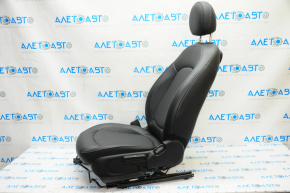 Driver's seat Mini Cooper F56 3d 14-24 with airbag, black leather, mechanical adjustment