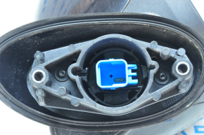 Side mirror left complete Mini Cooper F56 3d 14-19 3 pins, black