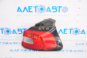 Light outer wing right Jeep Cherokee KL 14-18 pre-rest, broken glass