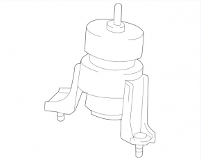 Front engine mount for Toyota Highlander 2014-2019 2.7