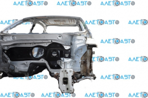Front left side member with glass VW Passat b8 16-19 USA silver 8E/A7W on the body