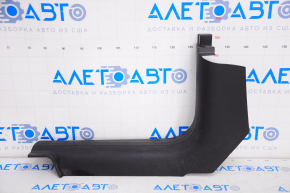 Door sill trim front left Jeep Cherokee KL 14-23 black, rubbed