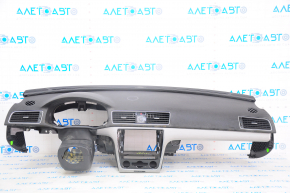 Torpedo front panel with AIRBAG VW Passat b7 12-15 USA contact with water