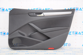 Door trim card front right VW Passat b7 12-15 USA black, crack in fastening