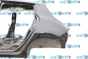 Quarter wing rear left Nissan Leaf 13-17 black KH3, butt