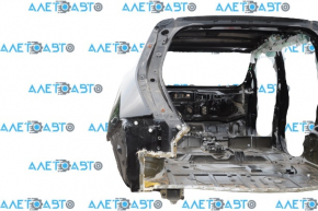 Quarter wing rear left Nissan Leaf 13-17 black KH3, butt