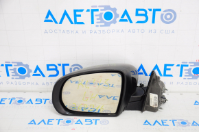 Left side mirror complete Jeep Cherokee KL 14-18 3 pins, black