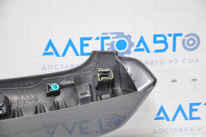 Toyota Prius V 12-17 trunk door spoiler 2 broken fasteners, scratch