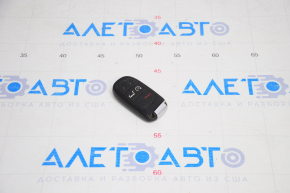 Key Jeep Cherokee KL 14-23 smart 5 buttons. buttons are worn, chrome is used