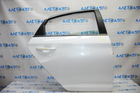 Door assembly rear right Hyundai Sonata 15-19 white W8 painted